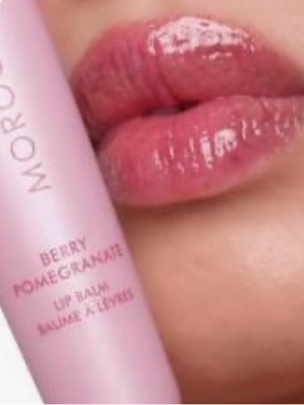 Brand new Moroccanoil Berry Pomegranate Sheer Pink Lip Gloss Balm